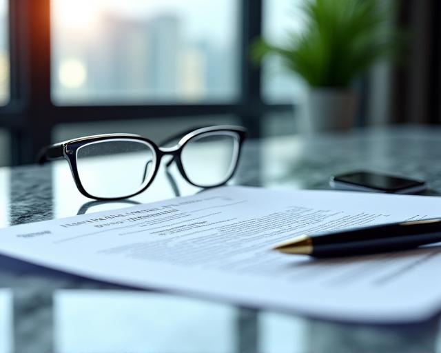 Legal documentation and business agreement concept
